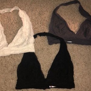 Free People 3 bralettes package!!